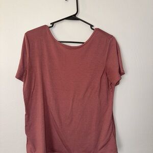 Dusty Rose Short Sleeve Tee